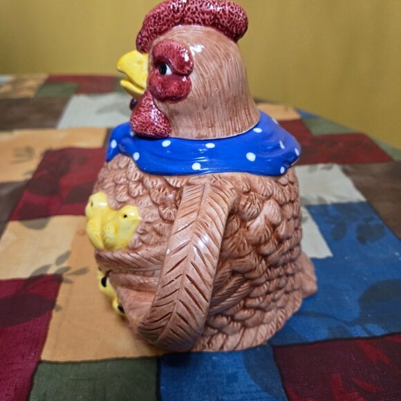 ROOSTER TEAPOT 7.50" TALL BY JAY MADE IN CHINA - Picture 4 of 8